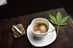 What are the benefits of drinking coffee with cannabis in it?